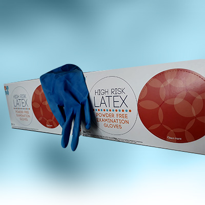 Luvas latex
