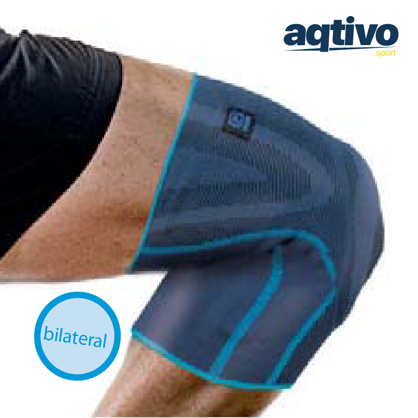 Joelheira elástica com estabizadores