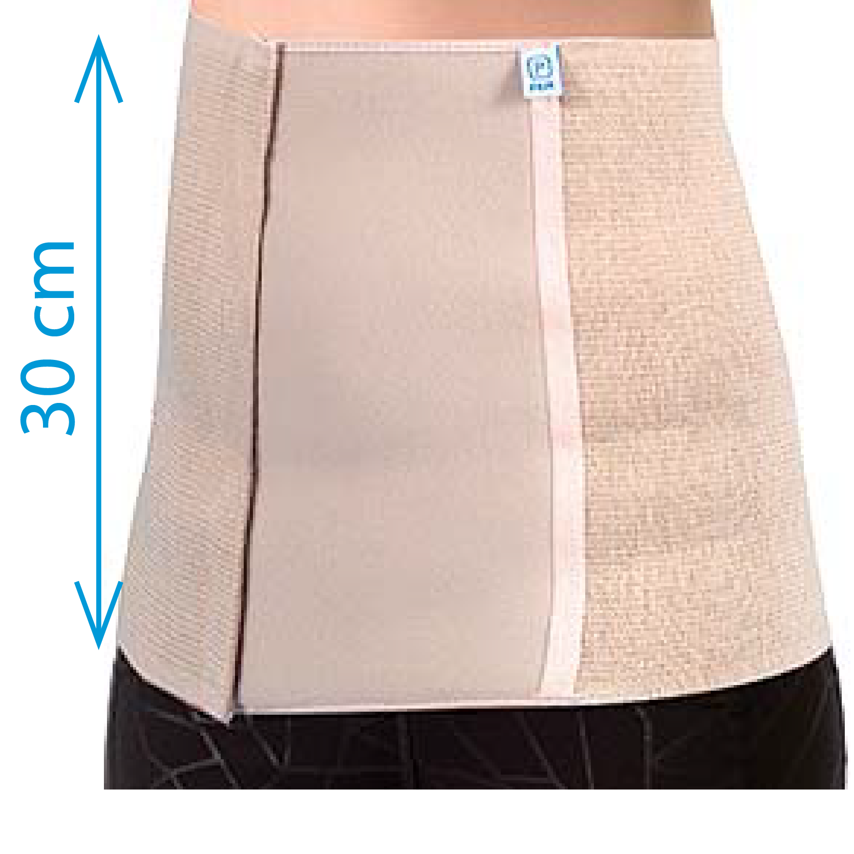 Banda com abertura frontal