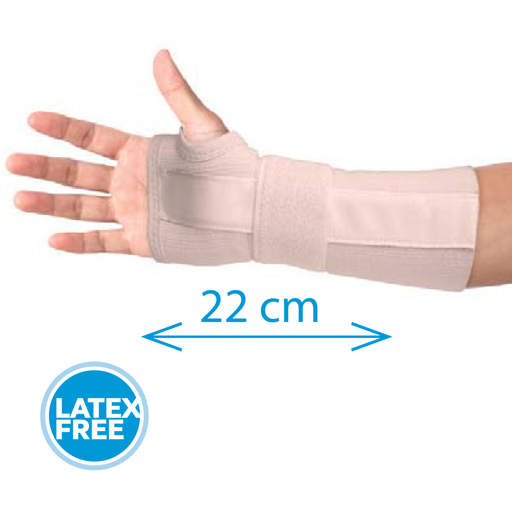 Pulso elástico estabilizador palmar longa