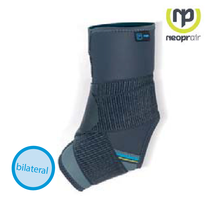 Pé com banda cruzada