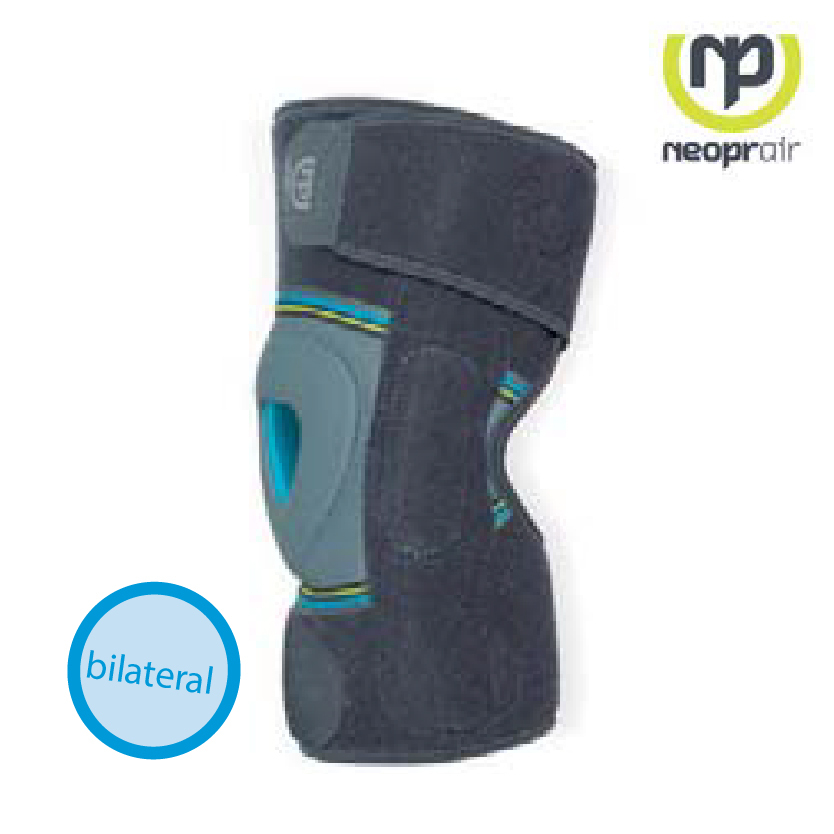 Joelheira estabilizador rígida envolvente com articulações policêntricas